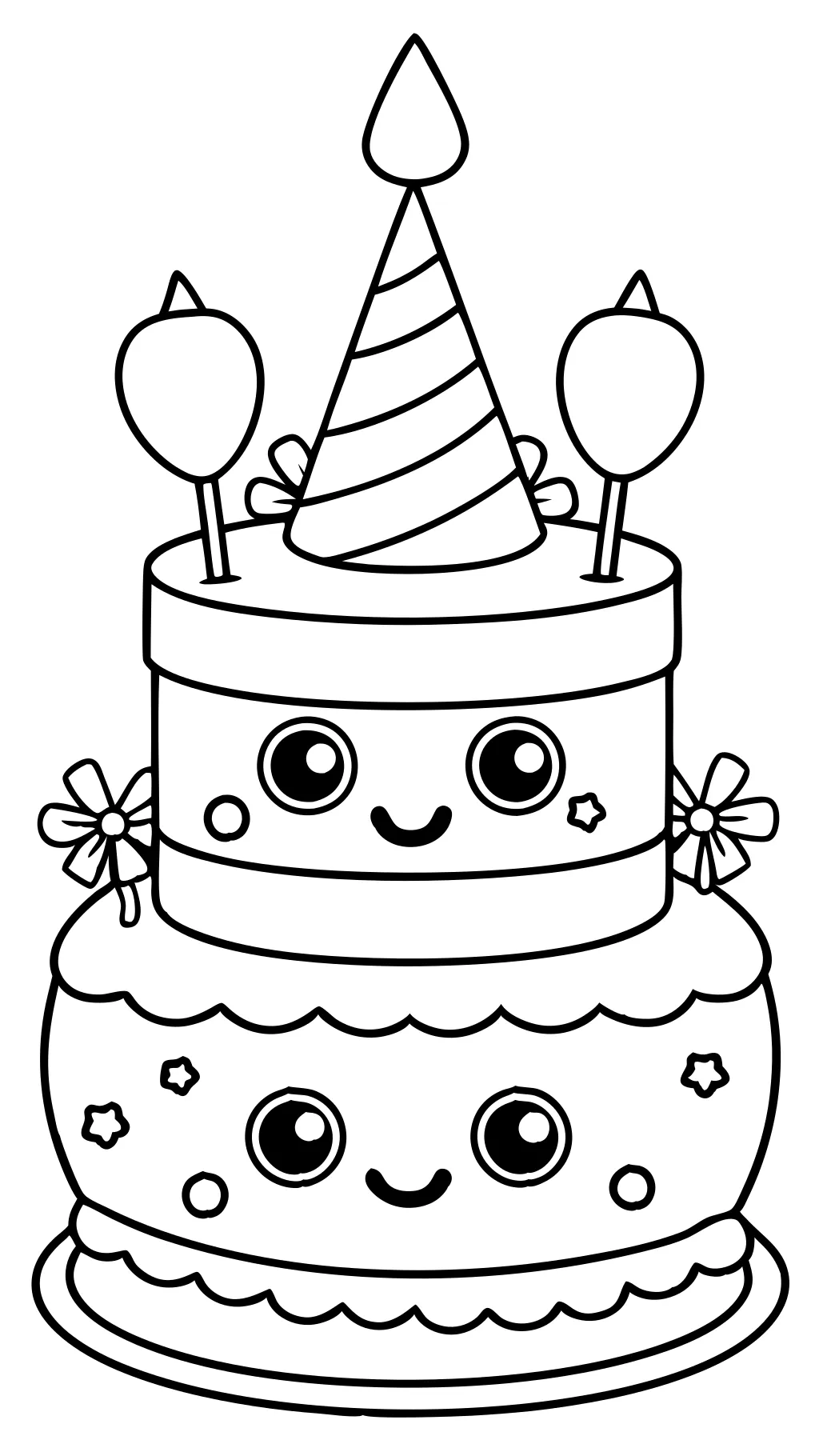 birthday coloring pages for free